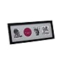 PT Photo Frame, Love Letters, Wood, Black