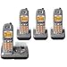 V-Tech VT6895 5.8GHz DSS Four Handset Cordless Phone System with Caller ID, Answering Machine (Titanium/Silver)