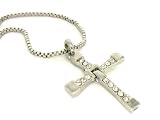 The FAST and The FURIOUS DOMINIC’S Silver CROSS PENDANT Necklace