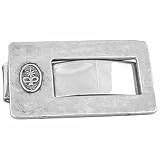 Torrini Large Ashlar Finish Sterling Silver Money Clip