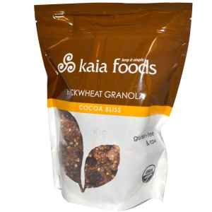 Kaia Foods Buckwheat Granola, Cocoa Bliss, 12-Ounce
