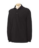 Gildan 7 oz Cotton Pique Long-Sleeve Polo G340