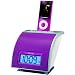 IHOME IH11PV SPACE SAVER IPOD ALARM CLOCK (PINK)