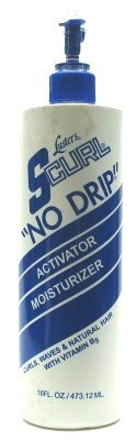 Luster's S-Curl Activator/Moisturizer 16 oz. (3-Pack) with Free Nail File