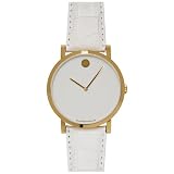 Movado Midsize Museum Gold-Plated Automatic Watch #0605224