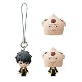 Gintama (Silver Soul) Face Mask mascot Key Chain Strap (Set of 6). Imported from Japan.