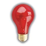 PET LIGHT BULB 25 WATTS A19 RED NIGHTLITE REPTILE LAMP SUPRA LIFE
