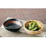 黒刷毛 枝豆鉢 小