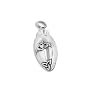 Celtic Knot Claddagh Perfume Vial - Poison Jar - Urn Sterling Silver Pendant