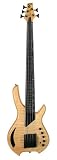 LightWave Saber Bass VL 5 - String Fretless, Transparent Natural - B001KW02IC
