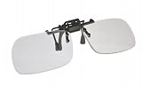 Small Clear Clip-on Flip-up Magnifying Reading Glasses +1.25 Diopter