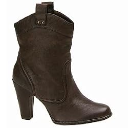 Born Bima Dark Brown Leather Boot