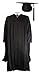 GraduationMall Unisex-adult's Deluxe Master Graduation Gown Cap Tassel Package