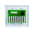 Vanco 4 x 8 Telephone Wire Junction Wall Plate : 70-0080
