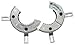 Split Bearing Ring, Dia. 1-3/8 In