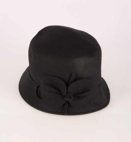 Per Una Wool Leaf Trilby Hat