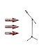 B�hnen Set Mikrofon + Mikro-St�nder Tasche MBS-23