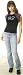 Ultimate Cycle Bad Girl Attitude Cap Sleeve T-Shirt Black/Purple Large/Extra Large L/...