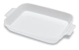 Cuisinart Chef's Classic Ceramic Bakeware 12-Inch Open Rectangular Baker, White