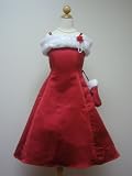 Off Shoulder Christmas Girl Dress