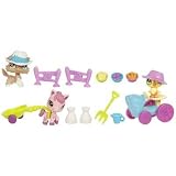Littlest Petshop - 93641 - Poupée - La Ferme - Poussin / Colley / Cheval