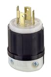 Outlets: LEVITON 021-02711-0PB LOCKING PLUG L14-30P 30A