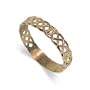 10 KT Yellow Gold Celtic Slim Band 10K Ring Size 8.5