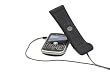 Native Union MM05T-GRY-ST Travel Handset - Retail Packaging - Black with Grey Cord
