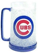 Chicago Cubs Plastic Crystal Freezer Mugs - Set of 4