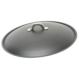 Alessi Mami Lid, Black, Aluminium, 20 cm (SG201/20)