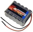 12V Tenergy 2000mAh NiMH Battery Pack with Bare Leads for RC Airplanes
