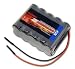 12V Tenergy 2000mAh NiMH Battery Pack with Bare Leads for RC Airplanes
