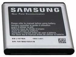 Samsung©Galaxy S II (T-Mobile) Hercules SGH-T989 Skyrocket SGH-I727 Original Samsung©EB-L1D7IBA Battery Galaxy S II T-Mobile T989