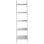 Nexxt  Hadfield 5-Tier Leaning Wall Shelf, White