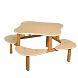 Wild Zoo Play Table - white / red
