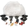 AviaTrix Sealed MTM Components Only Speaker Kit Pair