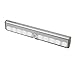 Stick-on Portable 10-LED Wireless Motion Sensing Closet Cabinet LED Night Light / Stairs Light / Step Light Bar with Magnetic Strip (Battery Operated)