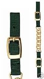 WEAVER LEATHER NYLON CURB STRAP WESTERN HORSE GREEN