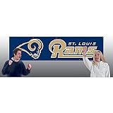 ST. LOUIS RAMS 8' WIDE OFFICIAL TAILGATE BANNER