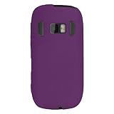Amzer Silicone Skin Jelly Case for Nokia C7 - Purple