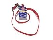 Hamilton 3/8" Adjustable Figure 8 Cat Harness, Blue, Medium (8" - 13" chest)
