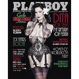 Playboy Magazin, December 2002, Dita Von Teese Cover