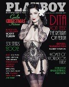 Playboy Magazin, December 2002, Dita Von Teese Cover