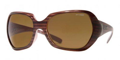 Click here to buy Arnette AN4093 4093 Heavenly 383 73 Brown Striped Frame Brown Lenses Plastic Sunglasses by Luxottica.