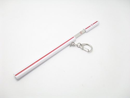 Mimiki Anime Cosplay Sasuke Kusanagi Grass Cutter Naruto Anime Sword Weapon Key Chain White Metal 16cm