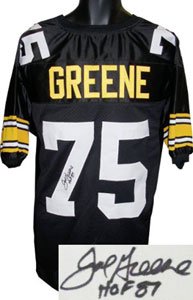 Joe Greene Signed Pittsburgh Steelers Jersey - HOF 87