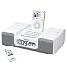 iHome iH6 Clock Radio for iPod (White), Dual Alarm Clock Radio
