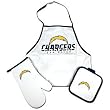 San Diego Chargers Grilling Apron Set - Football Sports Merchandise