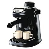 DeLonghi EC5 Steam-Driven 4-Cup Espresso and Cappuccino Maker, Black