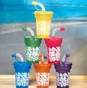 12 Hibiscus Mini Sipper Cups